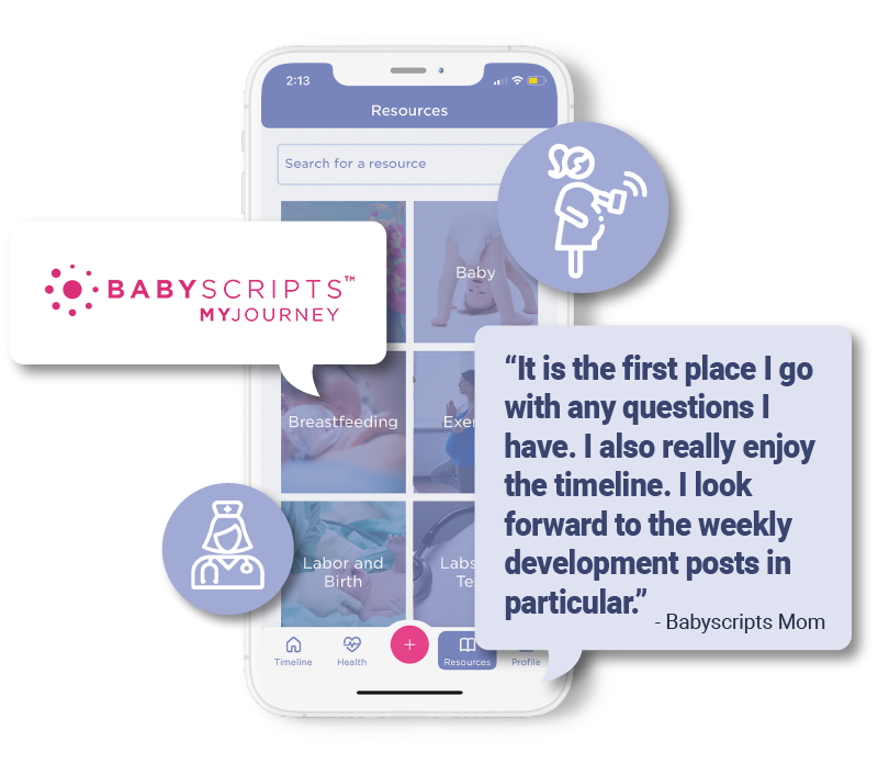 Babyscripts MyJourney Pregnancy App